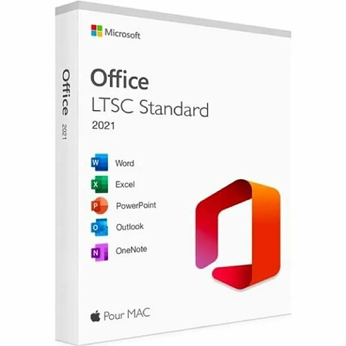 Microsoft OFFICE 2021 POUR MAC (NOUVEAU) - Livraison 2H par email - En téléchargement