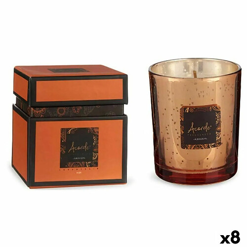 Acorde Bougie Parfumée Canelle Orange 8 x 9 x 8 cm (8 Unités)