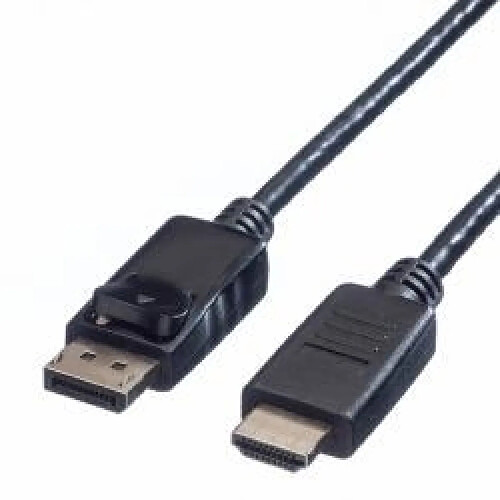 Value Câble DisplayPort DP - HDTV, M/M, 1 m (VALUE DP Cable. DP-HDTV. M/M. 1m)