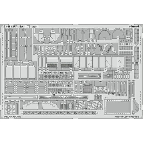 F/A-18A for Academy - 1:72e - Eduard Accessories