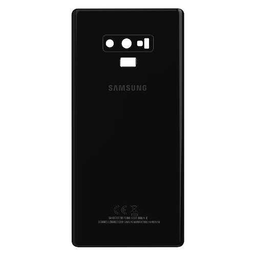 Samsung Vitre arrière pour Samsung Galaxy Note 9 Original Service Pack Noir