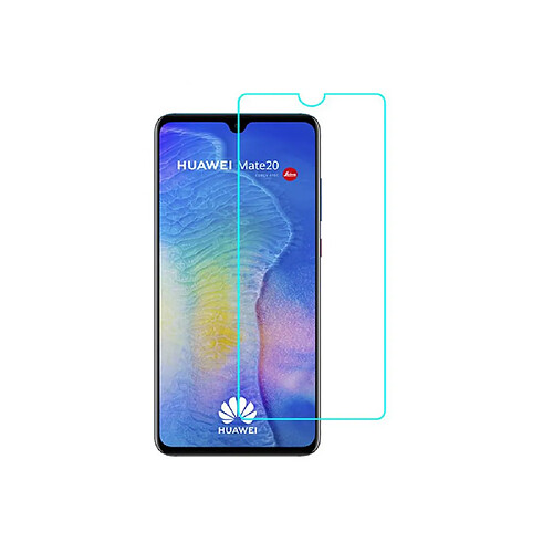 WE Verre Trempé pour [HUAWEI MATE 20] - Film Protection Ecran Anti-Rayures - Anti-Bulles d'Air - Ultra Résistant - Dureté 9H Glass