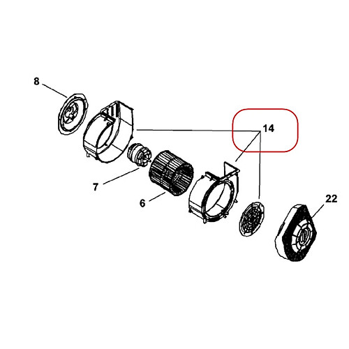 Arthur Martin SUPPORT MOTEUR