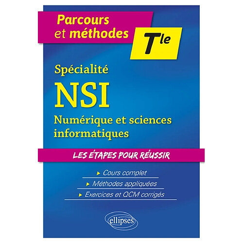 Spécialité NSI, numérique et sciences informatiques terminale