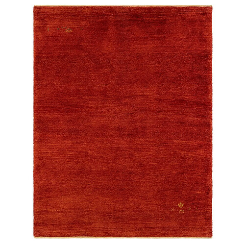 Vidal Tapis de laine 193x150 rouge Gabbeh Shouli