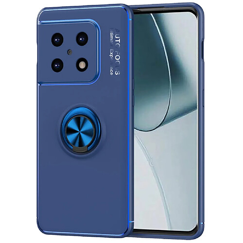 Coque en TPU anti-chocs avec béquille, bleu pour votre OnePlus 10 Pro 5G