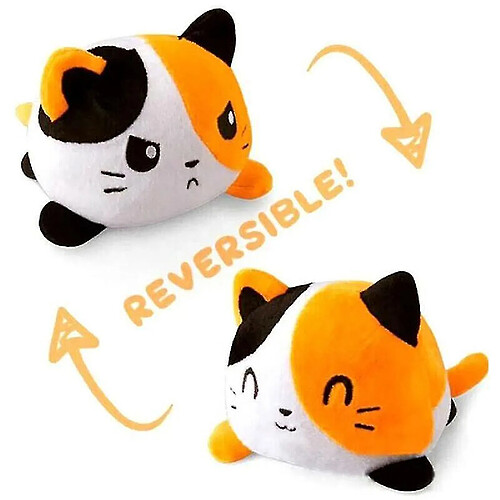 Universal (Cat #B) mignon Double face flip réversible Unicorn chat en peluche jouet drôle de poupée de poupée