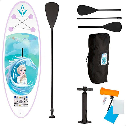 Planche de Paddle Surf Gonflable avec Accessoires Frozen