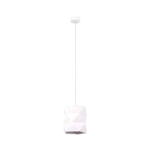 Luminaire Center Suspension Gobi Céramique Blanc