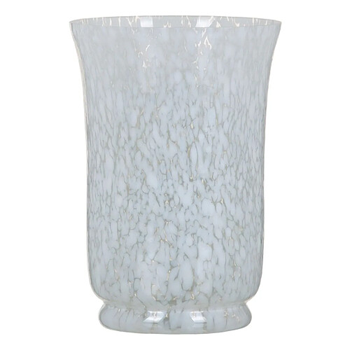 BigBuy Home Vase Verre Blanc 15 x 15 x 22 cm