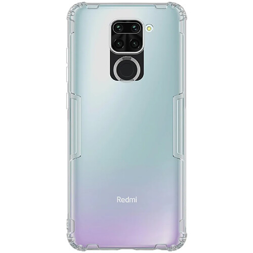 Coque en TPU 0,6 mm nature gris pour votre Xiaomi Redmi Note 9/Redmi 10X 4G