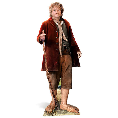 Star Cutouts Figurine en carton taille réelle Bilbon Sacquet Le Hobbit H 145 CM