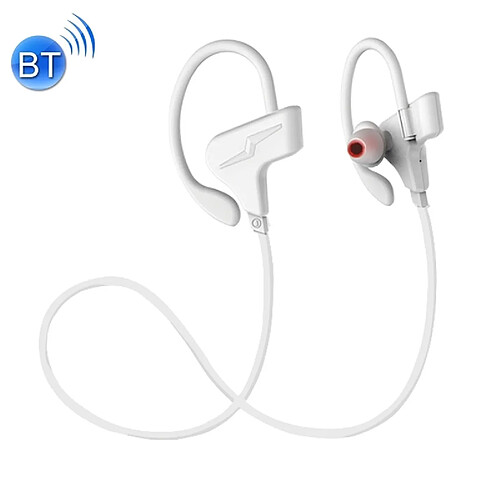 Wewoo Sport Style stéréo Bluetooth 4.1 CSR 4.1 Ecouteurs intra-auriculaires pour iPhone, Galaxy, Huawei, Xiaomi, LG, HTC et autres téléphones intelligents (Blanc)