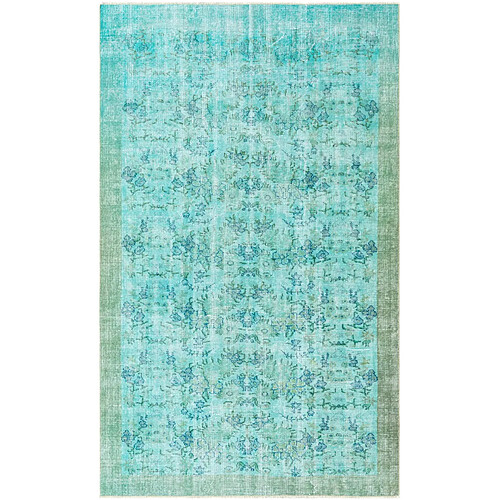 Vidal Tapis de laine 267x163 turquoise Ultra Vintage