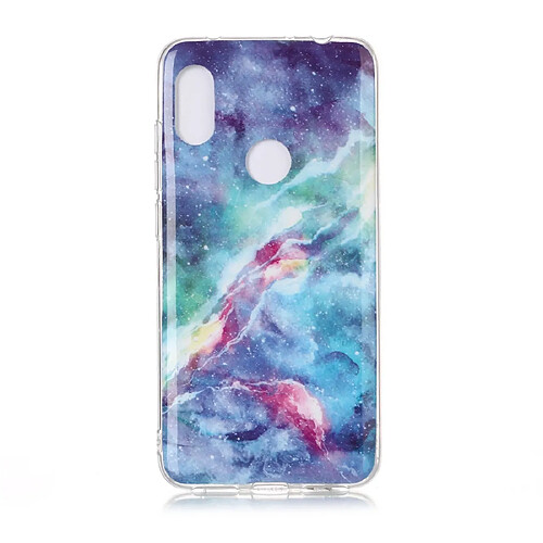 Wewoo Coque Souple Pour Xiaomi Redmi Note 6 Modèle de dessin coloré Pro Fabrication IMD Étui de protection en TPU ciel bleu