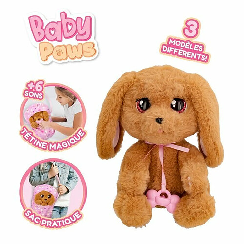 Ludendo Peluche Baby Pets - mon bébé chien cocker