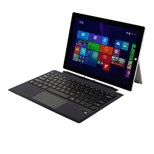 Pour Microsoft Surface Pro 7 Slim Lightweight Clavier sans fil Bluetooth