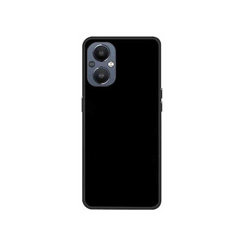 PHONECARE Coque Silicone Liquide pour Oppo Reno7 Lite - Noir