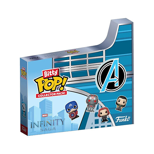 Funko Marvel - Pack 12 figurines Bitty POP! Infinity Saga 2,5 cm