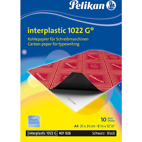 Pelikan Papier carbone interplastic 1022 G, 10 feuilles ()