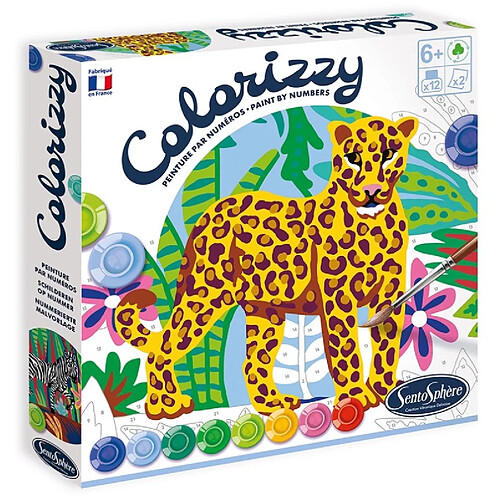 SentoSphère Colorizzy theme zebre et leopard