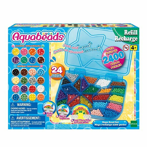 Ludendo Mega recharge 2400 perles Aquabeads