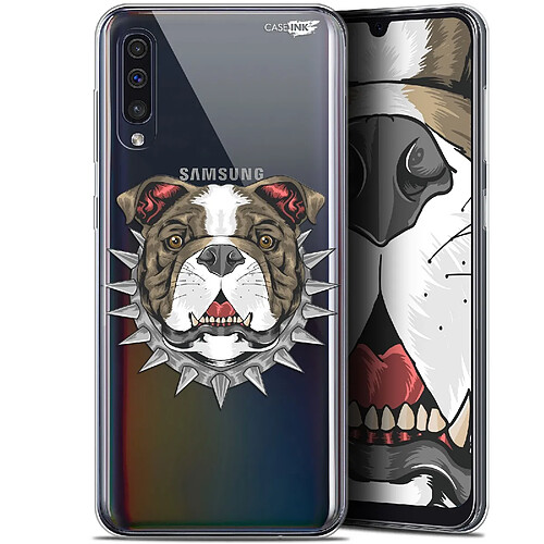 Caseink Coque arrière Samsung Galaxy A50 (6.4 ) Gel HD [ Nouvelle Collection - Souple - Antichoc - Imprimé en France] Doggy