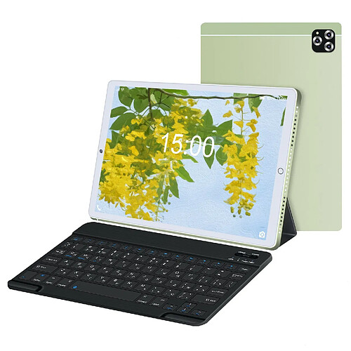 Tablette Tactile VANWIN S40 64 Go 10.1 Pouces Android 12 Dual 4G LTE/SIM Avec clavier et étui de protection - Vert