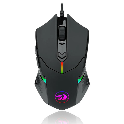 Souris Gamer Redragon CENTROPHORUS2 (M601-RGB) 6 boutons, 7200 DPI, optique, filaire USB, rétroéclairage LED RGB