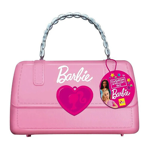 Lisciani Giochi Sac mode bijoux - Barbie - inspiré d'un sac de grand couturier - LISCIANI