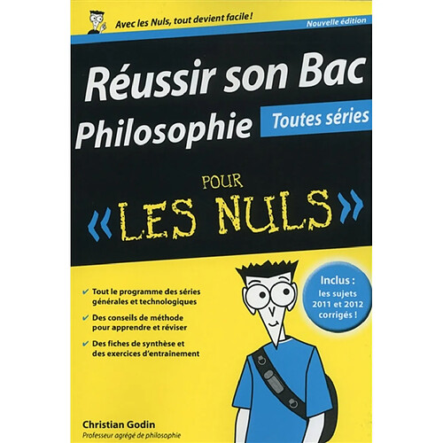 Réussir son bac philosophie : toutes séries : pour les nuls · Occasion