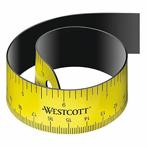 Westcott e-159900030,5cm/300mm Règle Bande magnétique