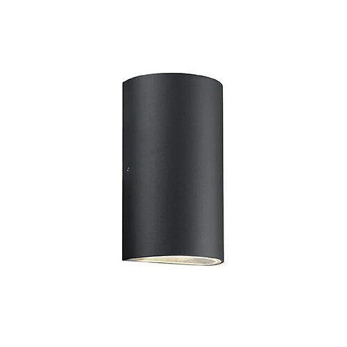 Nordlux Applique murale noire de jardin LED ROLD 16 Cm