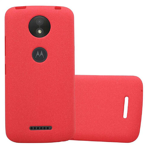 Cadorabo Coque Motorola MOTO C PLUS Etui en Rouge