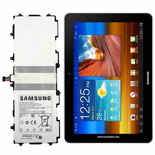 Batterie d'origine SP3676B1A Pour Samsung Galaxy P7500 Tab 10.1 / Tab 2 10.1 / Note 10.1