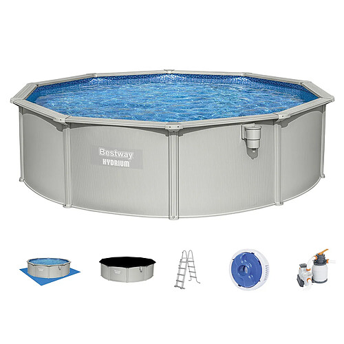 Piscine acier ronde Hydrium 4,60 x 1,20 cm - Bestway