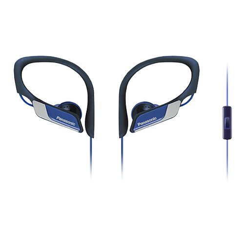 Panasonic RP-HS35ME-A écouteur/casque Crochets auriculaires, Ecouteurs Connecteur de 3,5 mm Noir, Bleu