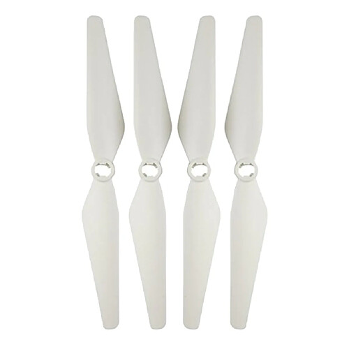 4 pales hélice hélice prop lame pour syma x8sw x8sc x8sg x8 pro blanc