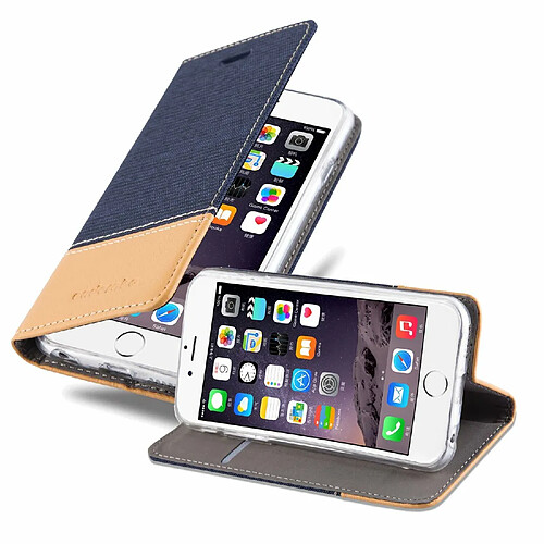 Cadorabo Coque iPhone 6 PLUS / 6S PLUS Etui en Bleu