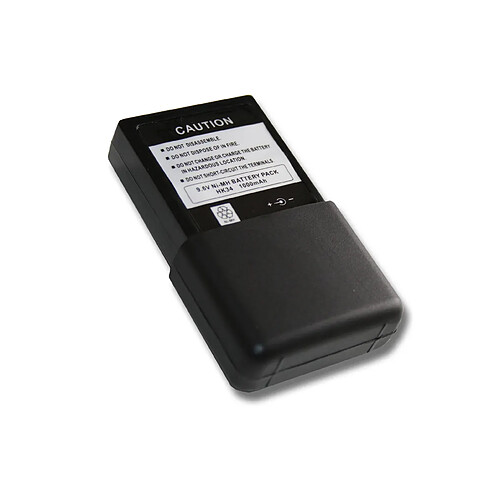 Vhbw Batterie NI-MH 1000mAh 9.6V noir compatible pour KENWOOD remplace PB-34