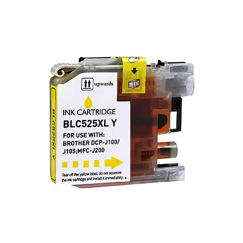 Cartouche d'encre compatible Brother Lc525Y Xl jaune