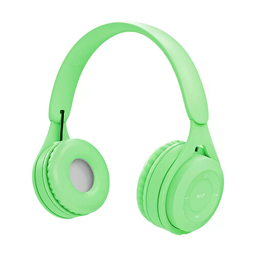 Casque antibruit stéréo 5.0 connexion automatique longue durée de vie de la batterie Portable sans fil noir vert rose blanc jaune