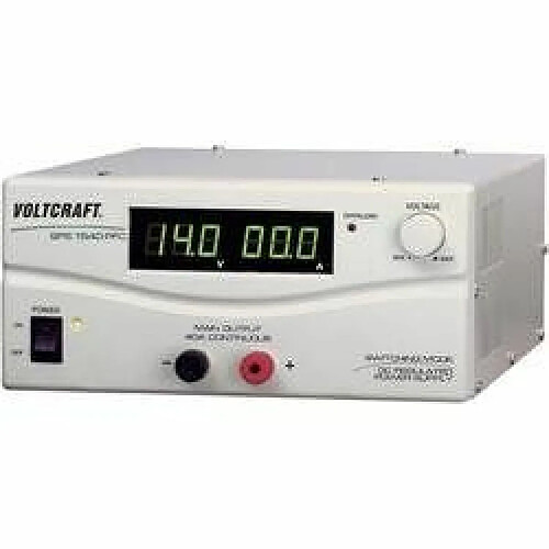 Alimentation réglable 3 - 15 V / 40 A Voltcraft SPS 1540 PFC