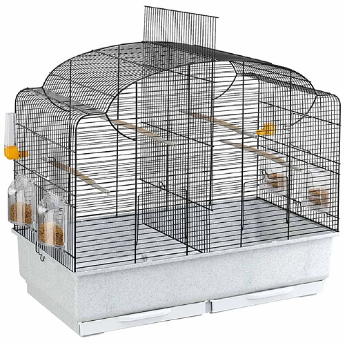 Ferplast Cage à oiseaux avec séparateur Canto 71x38x60,5 cm 52501217