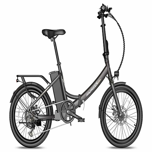 Vélo Électrique FAFREES F20 Light - Moteur 250W Batterie 522WH Autonomie 60KM - Pistolet noir