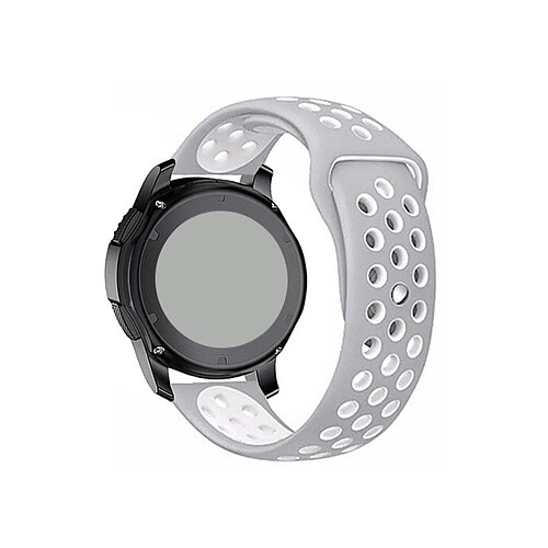 Bracelet SportyStyle Phonecare pour Garmin Forerunner 265 - Gris / Blanc