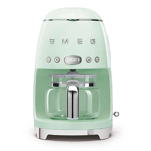 Cafetière filtre programmable 10 tasses 1050w vert d'eau - dcf02pgeu - SMEG