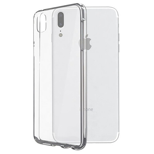 Totalcadeau Coque de protection compatible IPhone X Flex Transparent pas cher