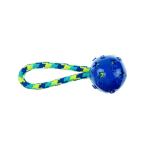 K9 Fitness Tirer par Zeus Ball, 22,9 cm avec TPR Balle Mettant Balle de Tennis, 7,6 cm