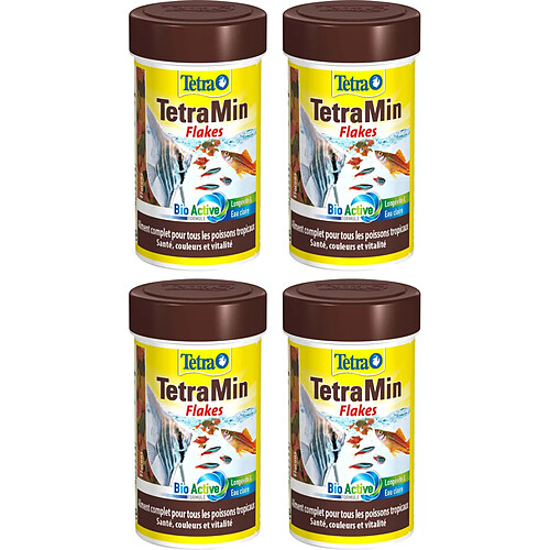 Aliment complet Tetra Tetramin (Lot de 4) 500 ml.